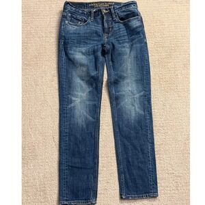 American Eagle Core Flex Jeans‎ Mens 28x30 Skinny Fit Denim Blue